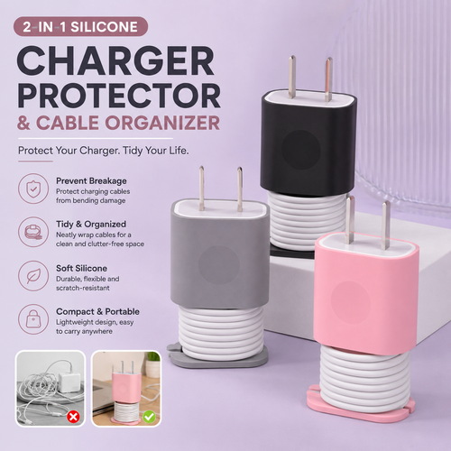🔥 Hot Sale | Silicone Charger Protector