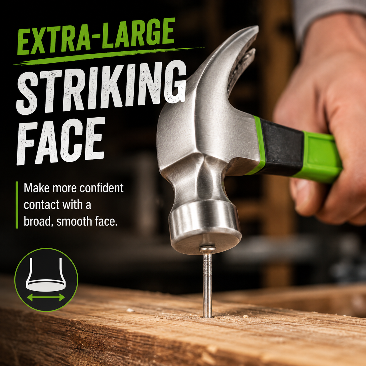 🔥 Hot Sale | Steel 16 oz. Indexing Claw Hammer