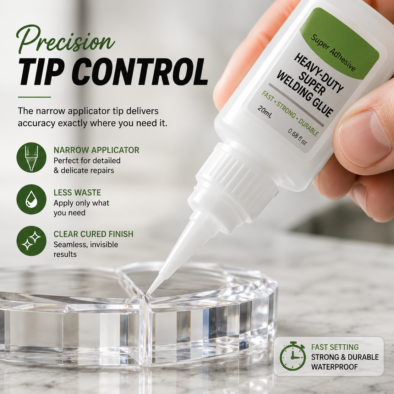 🔥Bestseller｜4PCS Fast-Setting CA Glue