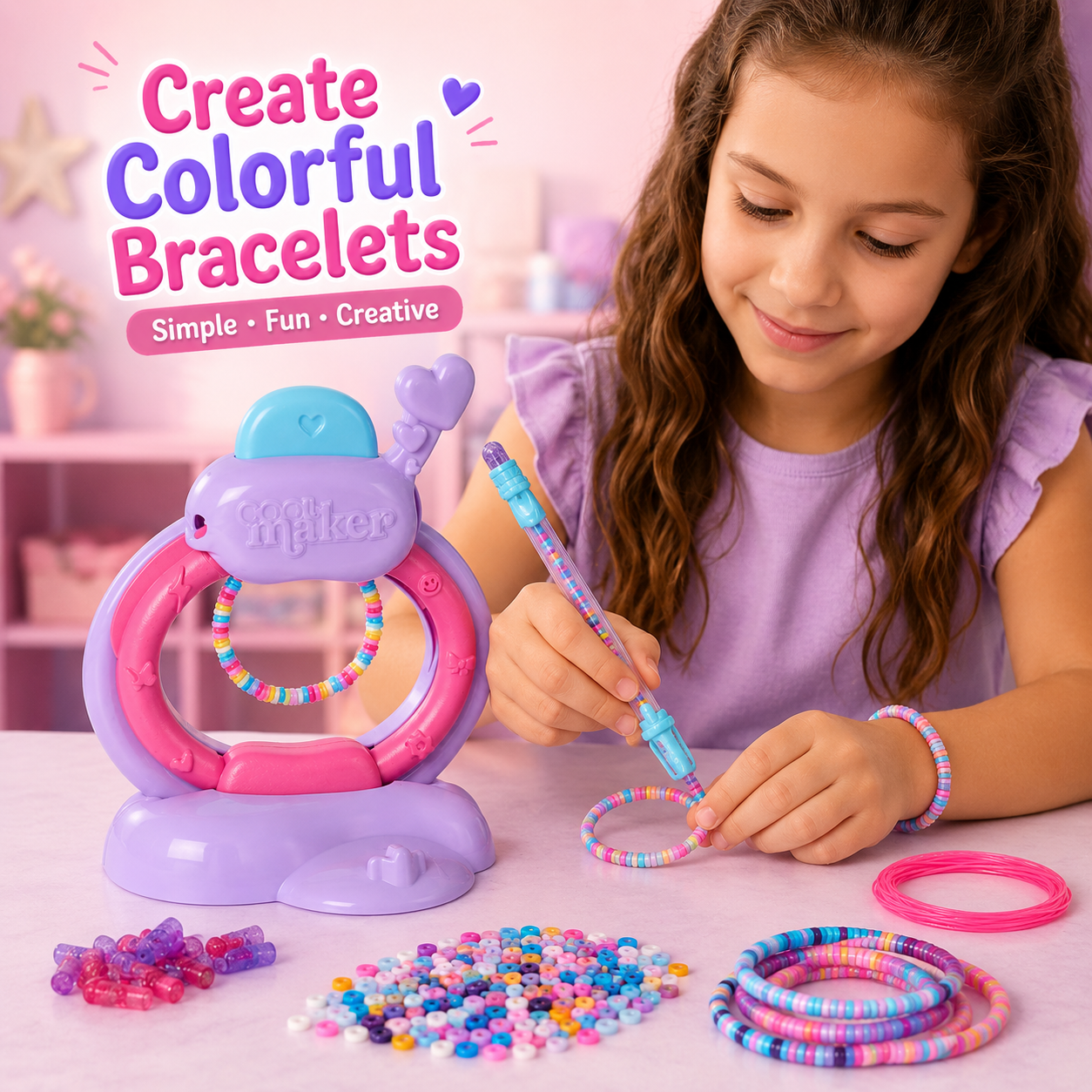 🔥Bestseller｜Bracelet Maker with Bead Accessory Pack