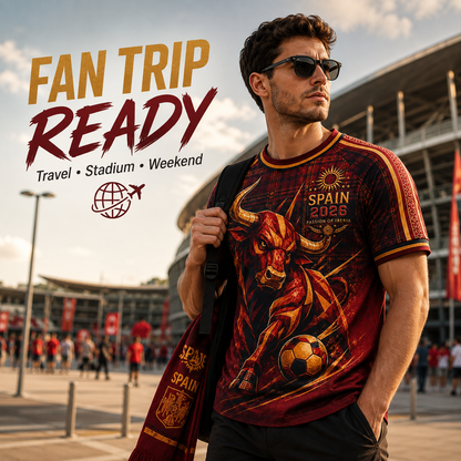 💥New Launch 🔥2026 Spain Theme T-Shirt