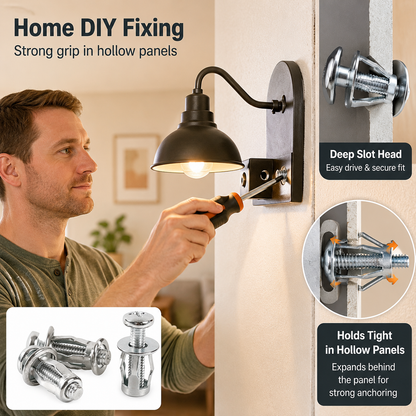 🛠️ 10 PCS Petal Rivet Nut Locking Kit | 49% OFF Today!