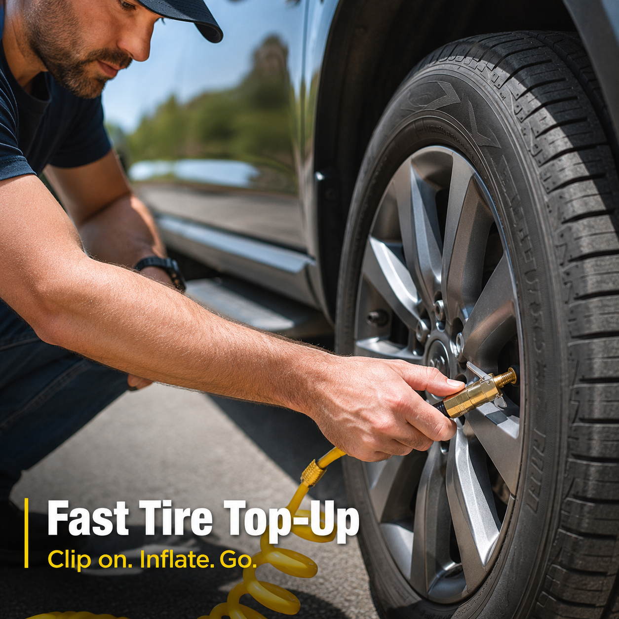 🔥Hot Sale 49% OFF🔥Tire Air Chuck with Clip Adapter