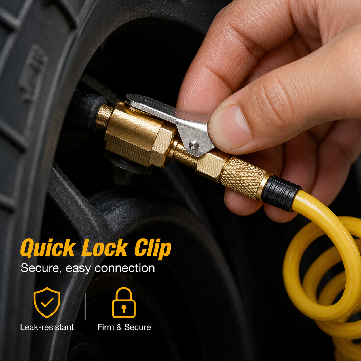 🔥Hot Sale 49% OFF🔥Tire Air Chuck with Clip Adapter