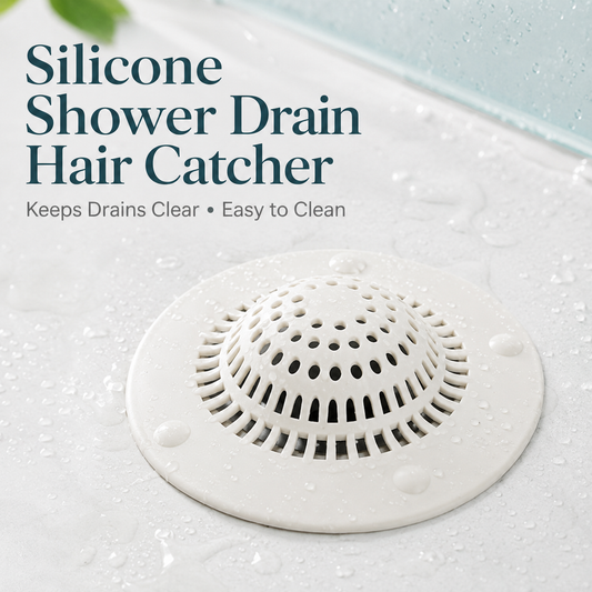 💦Shower Drain Hair Catcher — Prevents Clogs and Reduces Bathtub Odors