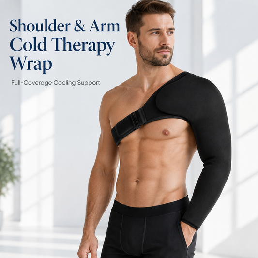🔥Shoulder Arm Ice Pack Wrap for Pitchers & Volleyball Players-Reusable Ice Pack for Shoulder & Elbow & Arm Cooling