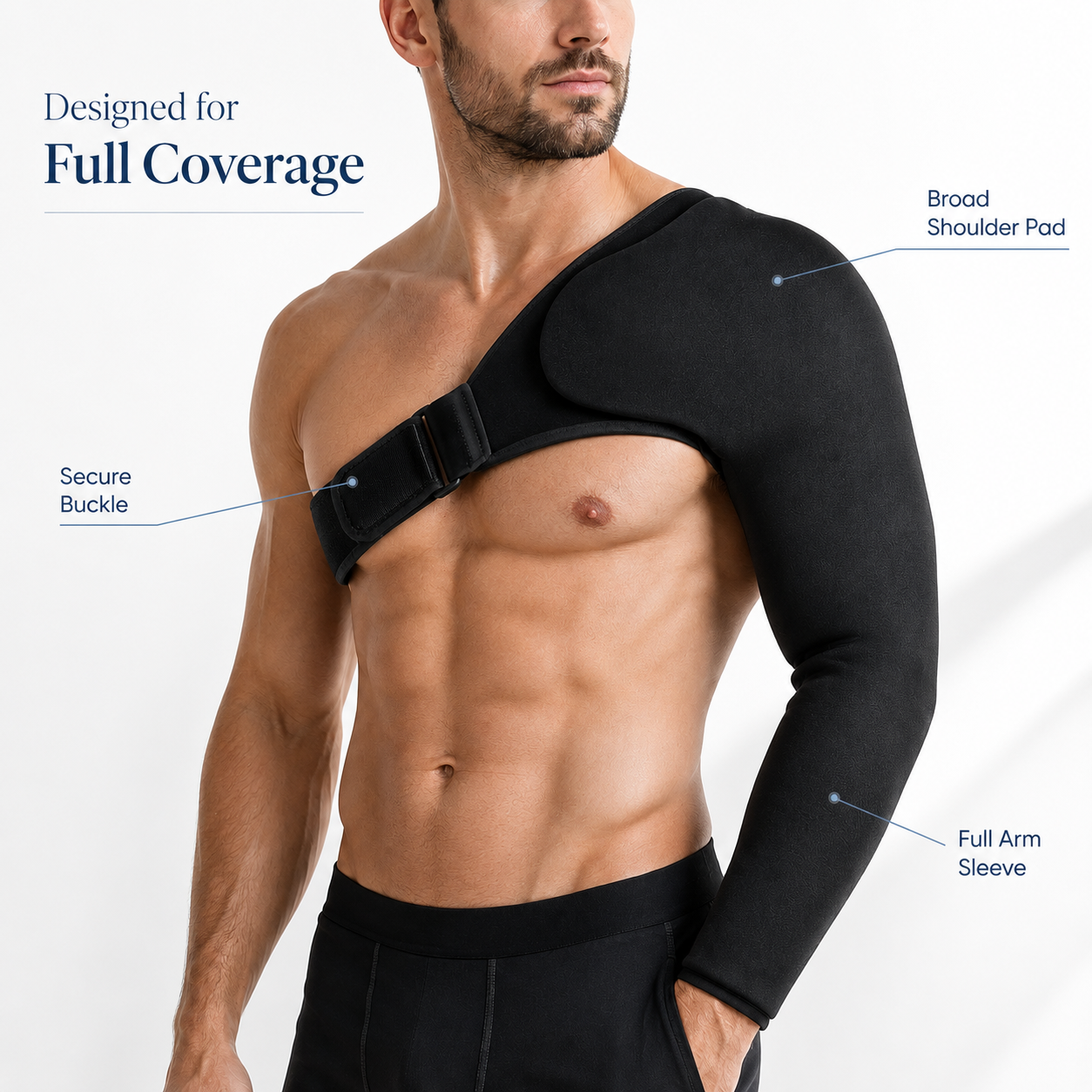 🔥Shoulder Arm Ice Pack Wrap for Pitchers & Volleyball Players-Reusable Ice Pack for Shoulder & Elbow & Arm Cooling