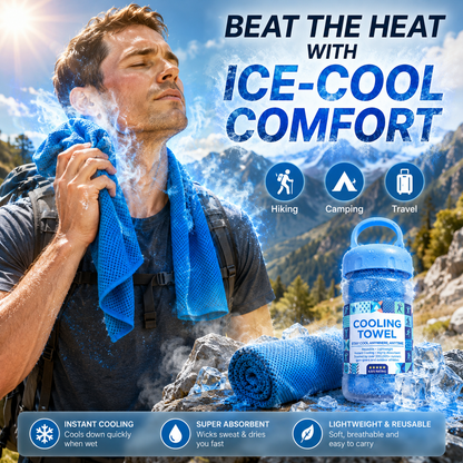 🔥BUY 1 GET 1 FREE❄️ Instant Cooling Towel 💦Stay Cool Anytime, Anywhere