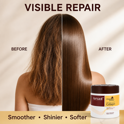 ✨ Bestseller Collagen Hair Mask 500ml – Deep Repair with Argan Oil 💖