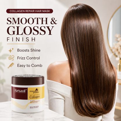 ✨ Bestseller Collagen Hair Mask 500ml – Deep Repair with Argan Oil 💖