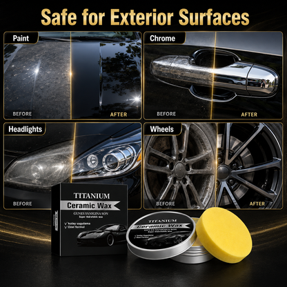 🚗 Hot Deal | Titanium Ceramic Car Wax – Long-Lasting Protection
