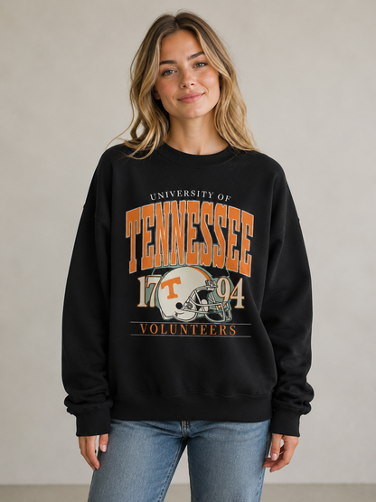 🔥 Retro Style Pick Unisex Vintage College Football Crewneck Sweatshirt