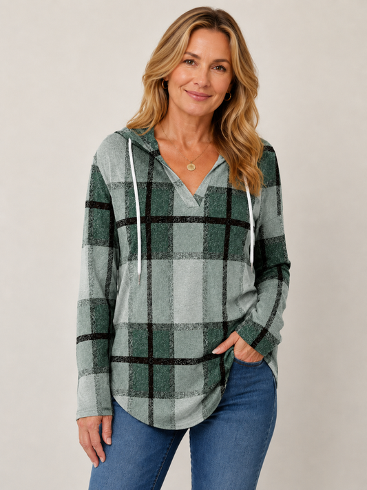 🍂 Fall Favorite ✨ Women’s Cowl Neck Sweatshirt — Lightweight Long Sleeve Tunic Top