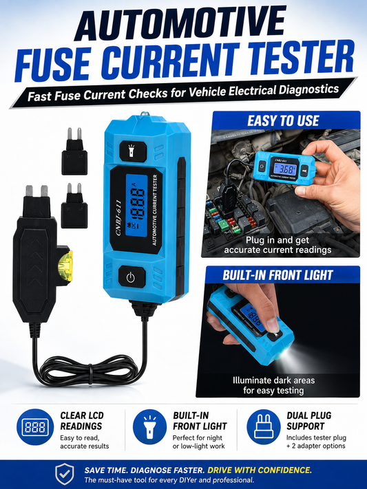 🔧 Garage Essential ✨ Car Circuit Probe Tester — 48V Automotive Voltage & Fuse Tester