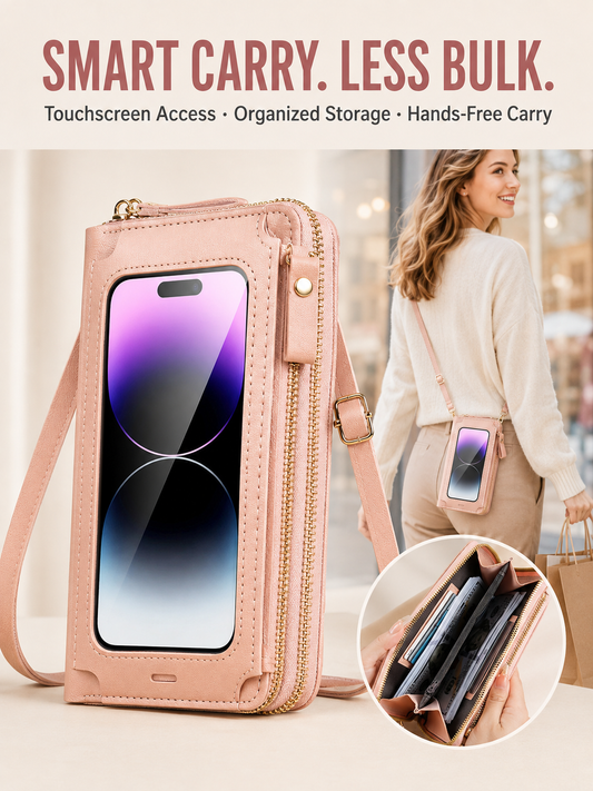🎁Women's Touch Screen Mobile Phone Messenger bag🤩