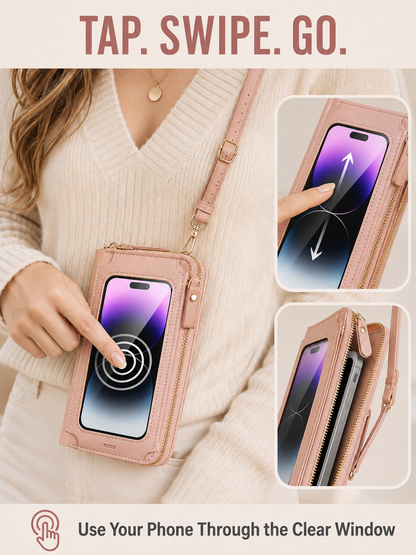 🎁Women's Touch Screen Mobile Phone Messenger bag🤩
