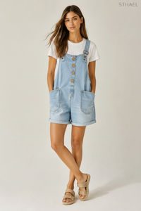 Short Light Blue