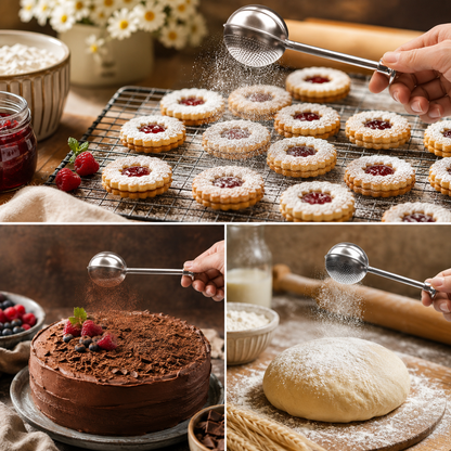 🔥🛠️2x Baker's Dusting Wand for Baking, Sugar, Flour, and Spices