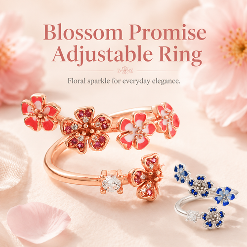 💖Immersed in Blossoms Ring
