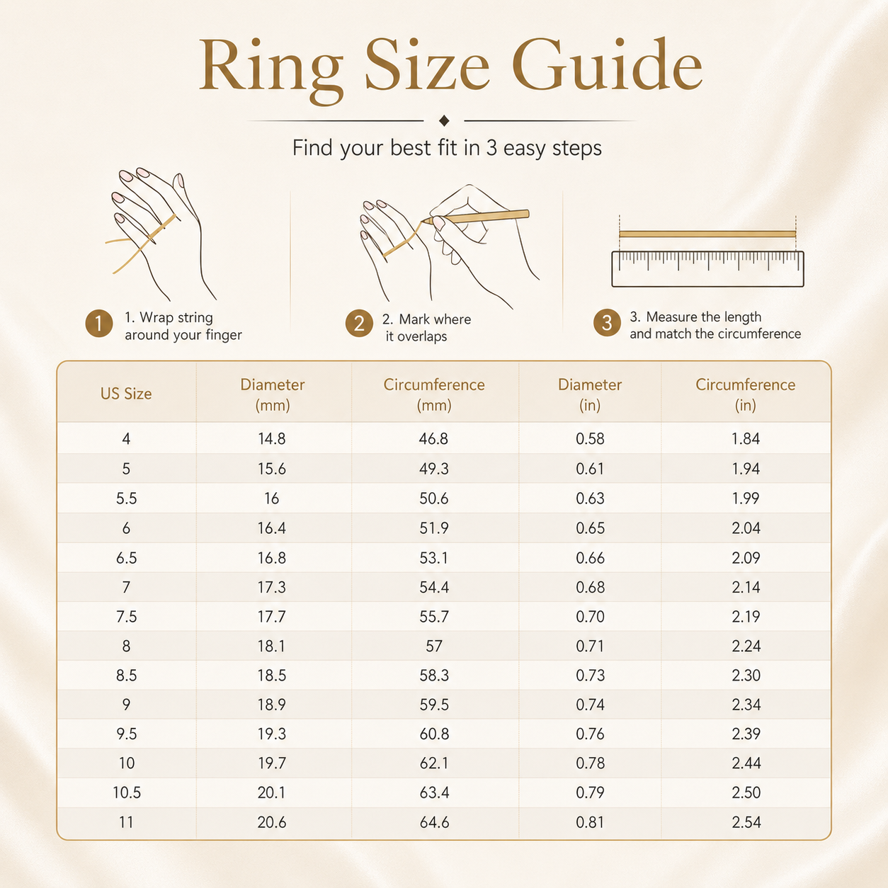 ✨ Silver & Gold Chain Ring – Waterproof Hip Hop Unisex Jewelry