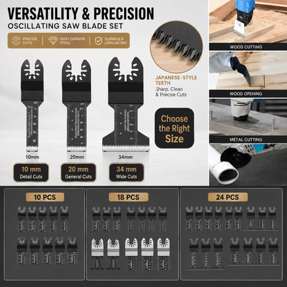 🔥 Bestseller Japanese Oscillating Saw Blade – Professional Fast-Cutting Blade ⚡