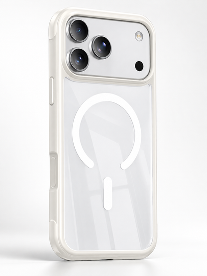 📱 Tech Deal – MagSafe Protective iPhone Case ✨ Glossy Clear Cover with Hidden Stand, Wrist Strap & Raised-Edge Protection 🛡️