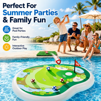 🎯 Splash Into Golf Fun | Floating Golf Pool Game Set