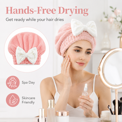🎁Hot Sale 49％ OFF🔥Women's super absorbent and quick-drying hair drying cap