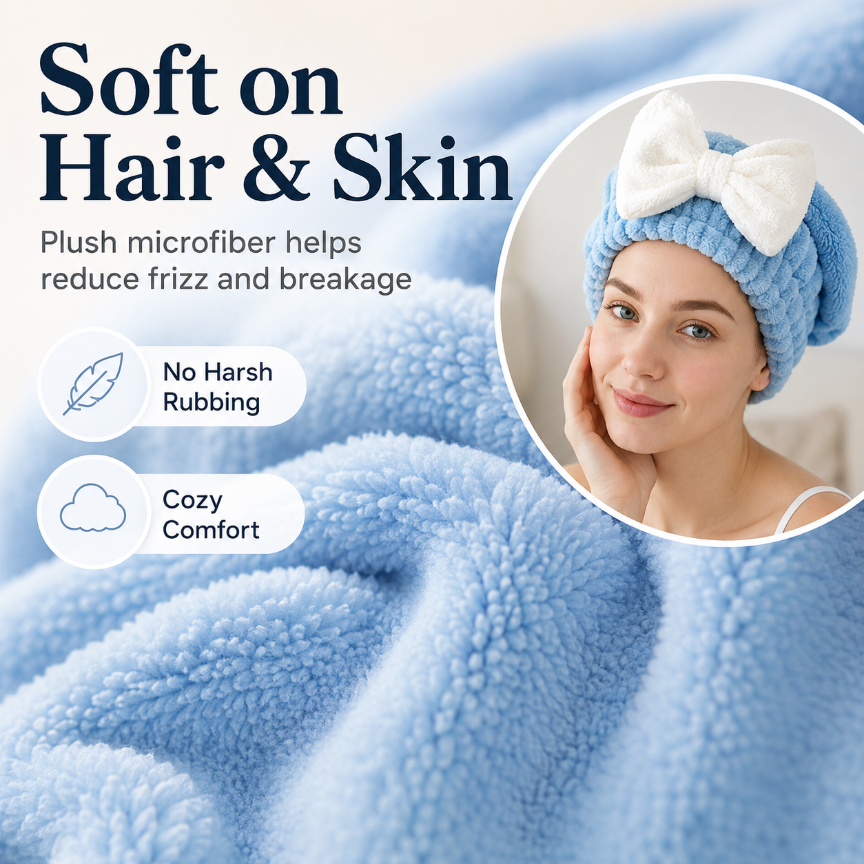 🎁Hot Sale 49％ OFF🔥Women's super absorbent and quick-drying hair drying cap