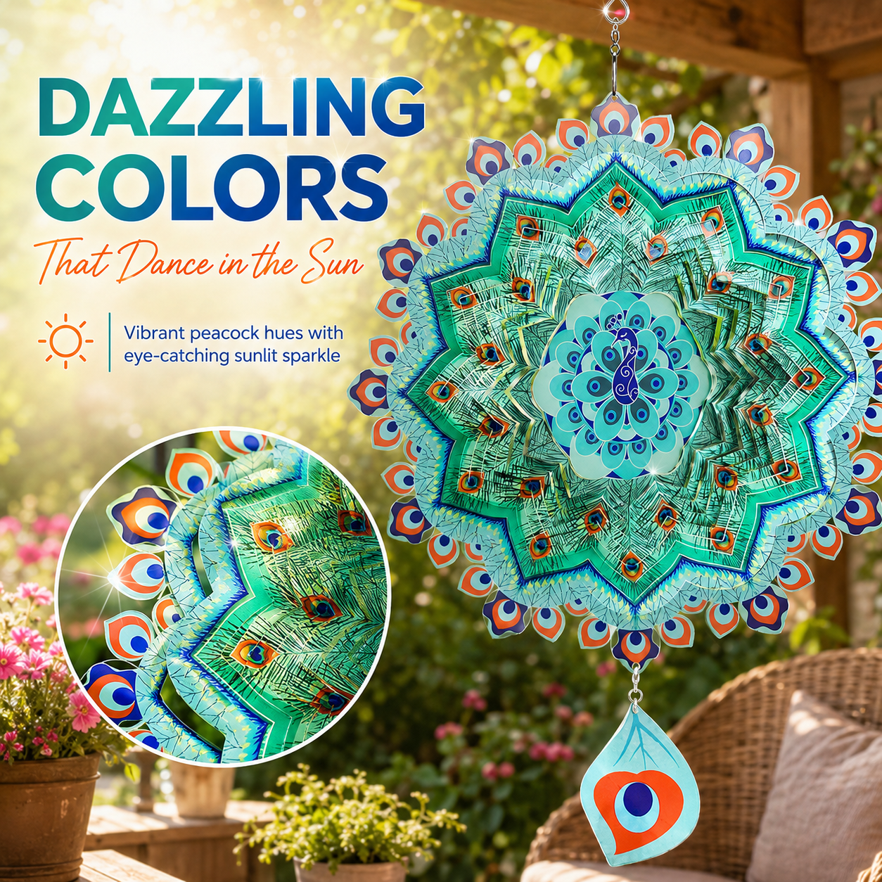 🦚 Bring Your Garden to Life with Mesmerizing Peacock Magic