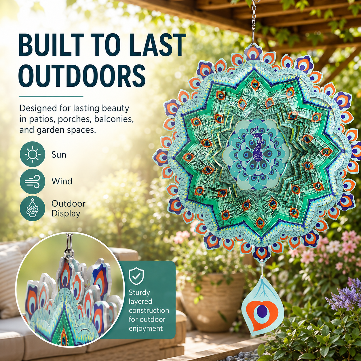🦚 Bring Your Garden to Life with Mesmerizing Peacock Magic