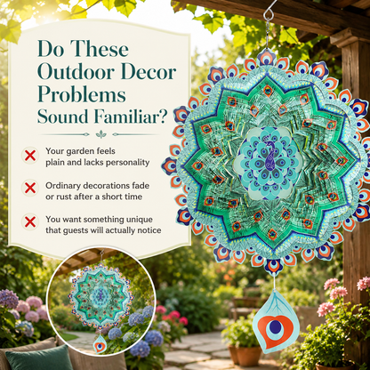 🦚 Bring Your Garden to Life with Mesmerizing Peacock Magic