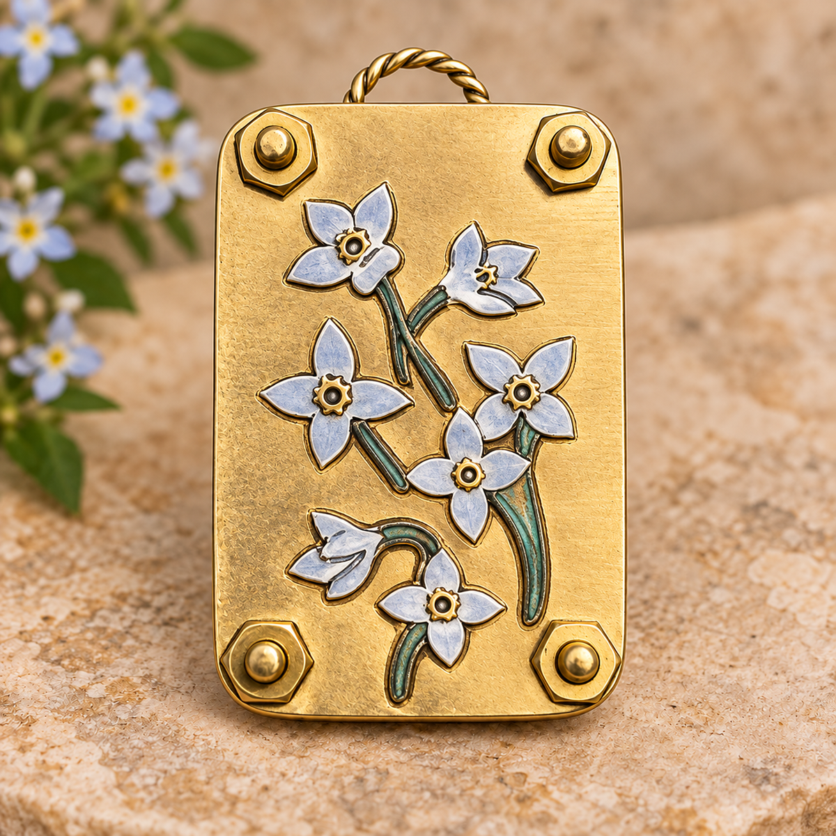 🌸 Mini Flower Press Kit – Metal Plant Preserving Tool for DIY Crafts & Nature Lovers’ Gifts