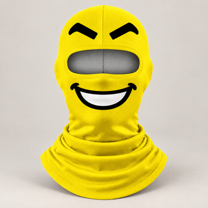 ❄️ Funny Ski Mask – Cartoon Tongue Face Balaclava, Warm Windproof Winter Cover for Snowboard & Cosplay