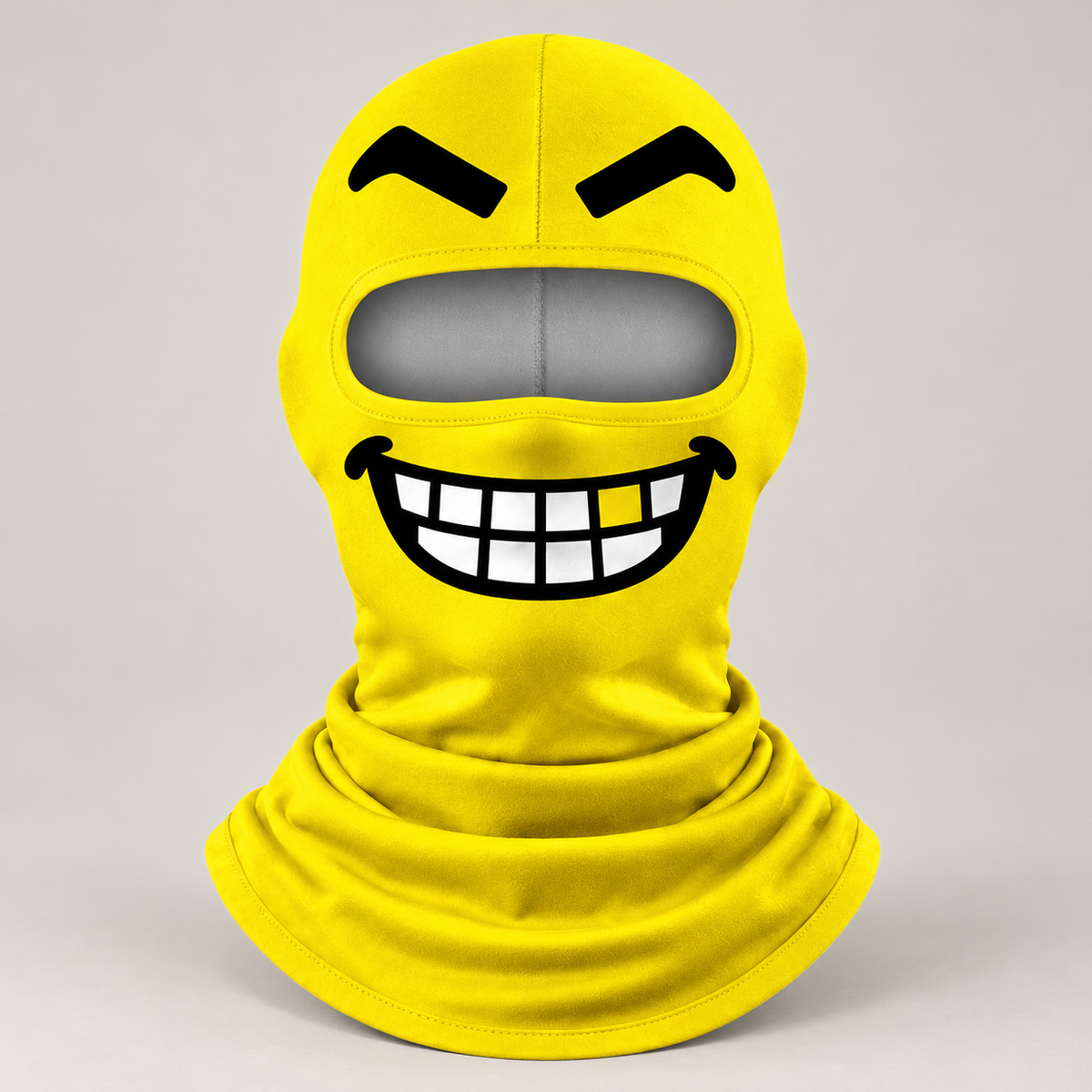 ❄️ Funny Ski Mask – Cartoon Tongue Face Balaclava, Warm Windproof Winter Cover for Snowboard & Cosplay
