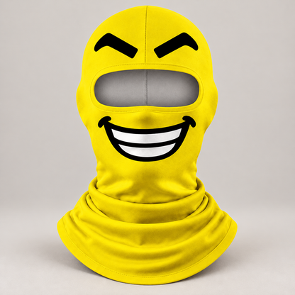 ❄️ Funny Ski Mask – Cartoon Tongue Face Balaclava, Warm Windproof Winter Cover for Snowboard & Cosplay