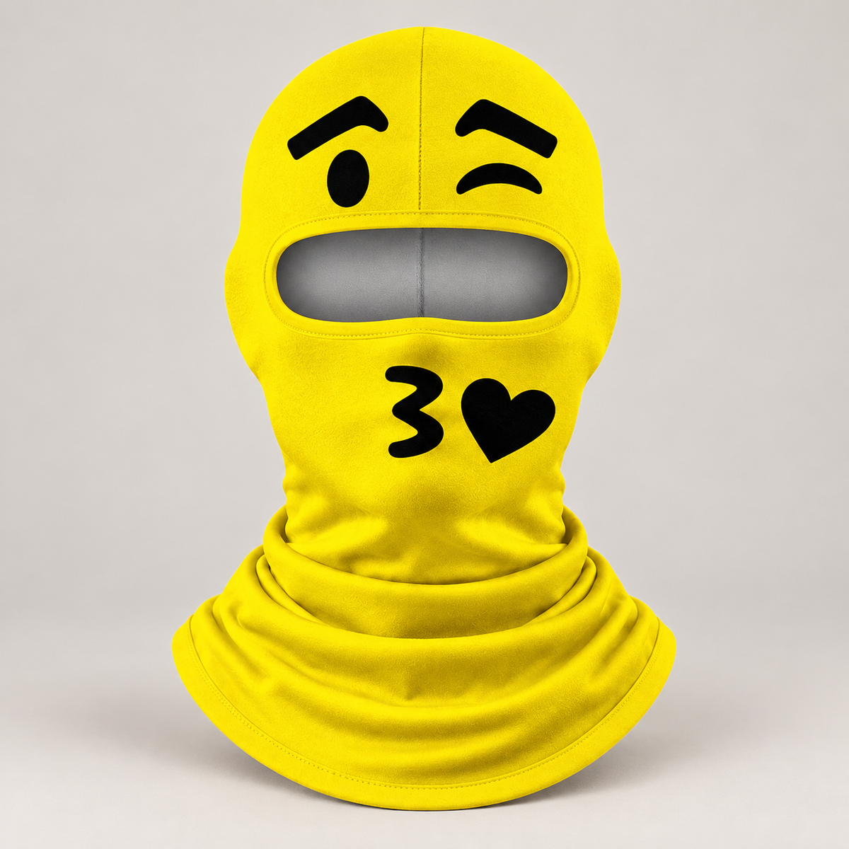 ❄️ Funny Ski Mask – Cartoon Tongue Face Balaclava, Warm Windproof Winter Cover for Snowboard & Cosplay