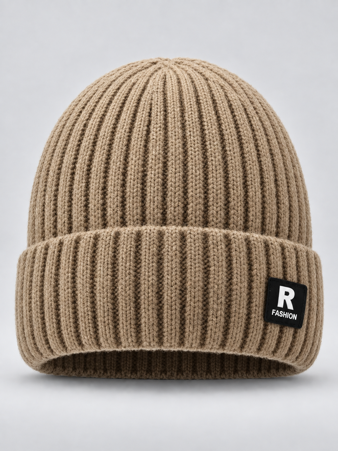 ❄️ Winter Style Deal – Men’s Thermal Knit Beanie 🧢 Thick Fleece-Lined Cuffed Hat for Cycling, Skiing & Outdoor Wear ✨
