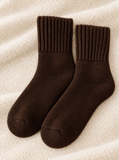 🧦 Cozy Winter Deal – Women’s Mid-Calf Everyday Socks ❄️ Soft Warm Stretchy Basics for Fall & Cold-Weather Comfort ✨