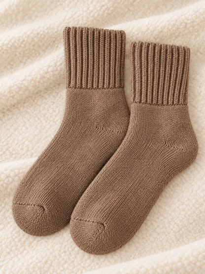 🧦 Cozy Winter Deal – Women’s Mid-Calf Everyday Socks ❄️ Soft Warm Stretchy Basics for Fall & Cold-Weather Comfort ✨