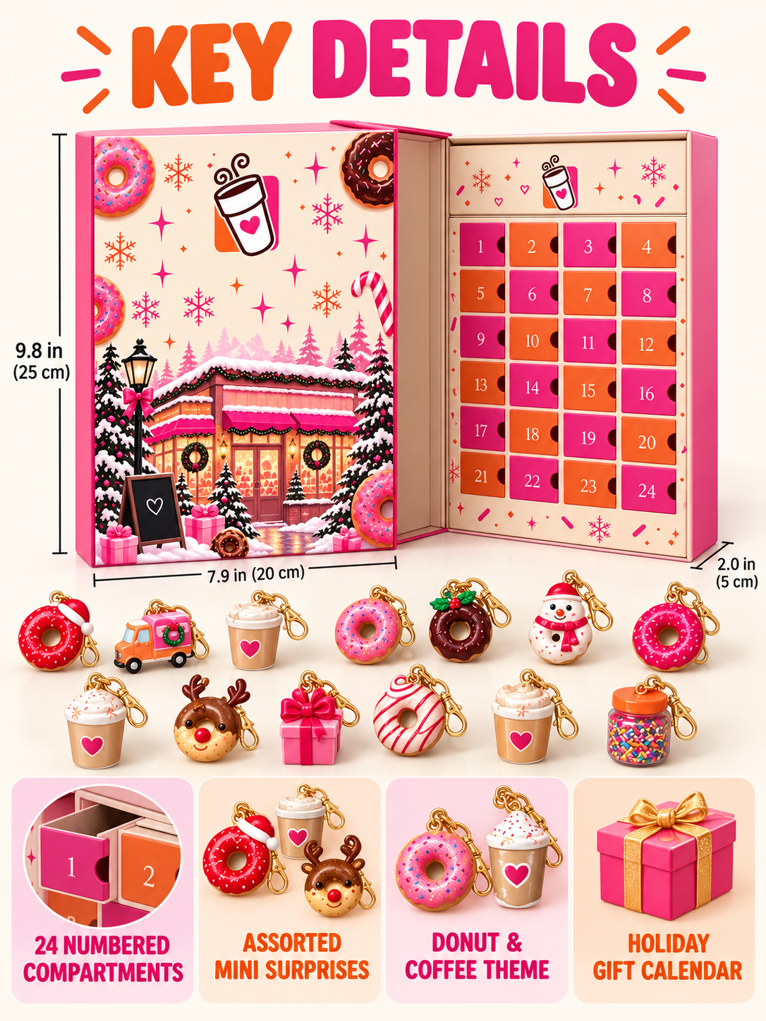 🎄 Holiday Gift Deal – 2026 Sweet Surprise Advent Calendar 🎁 Fun Daily Countdown Treats for a Festive December ✨