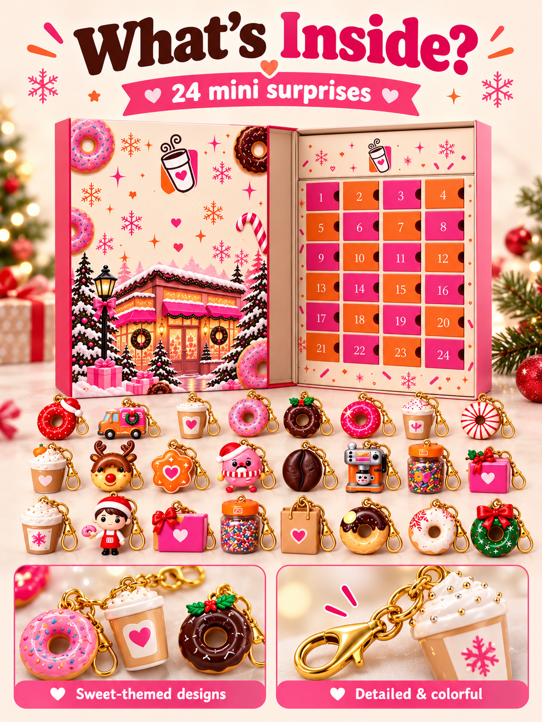 🎄 Holiday Gift Deal – 2026 Sweet Surprise Advent Calendar 🎁 Fun Daily Countdown Treats for a Festive December ✨