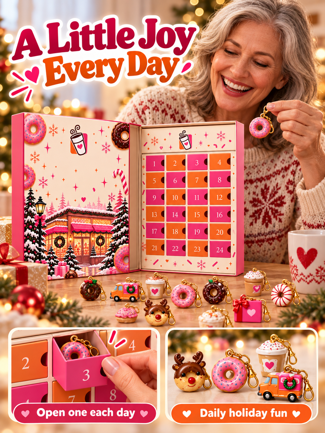 🎄 Holiday Gift Deal – 2026 Sweet Surprise Advent Calendar 🎁 Fun Daily Countdown Treats for a Festive December ✨