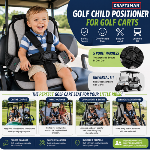 👶⛳ Golf Cart Child Harness 🚗💨