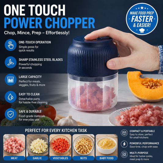 🔥Bestseller｜1K+ Sold Today｜Mini Garlic Chopper