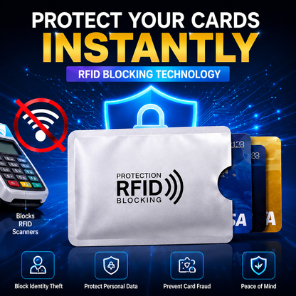 🛡️Bestseller🔥800+ Sold Daily💳 Anti-Theft RFID Card Holder(8-Pack)
