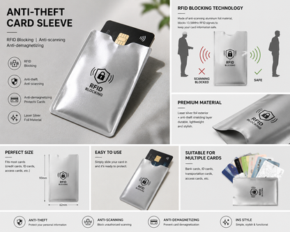 💳 Anti-Theft RFID Card Holder