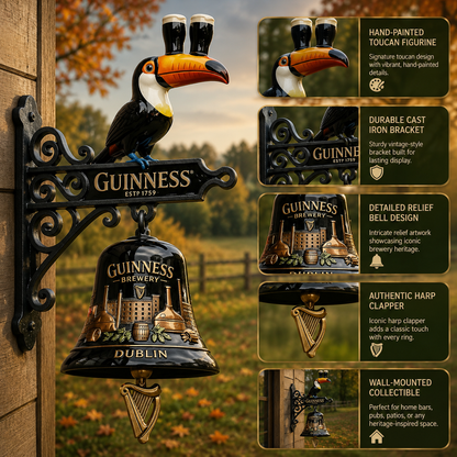 (Est. 1759) Heritage Series: Toucan Collectible Wall-Mounted Bell
