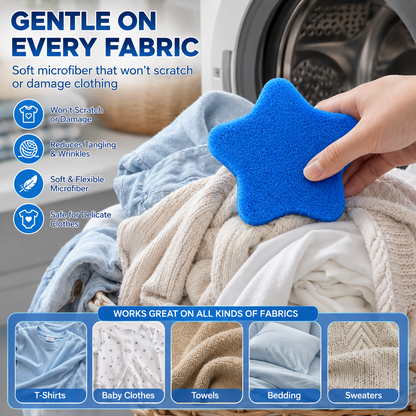 ✨ Keep Every Load Fur-Free | 5 PCS Reusable Pet Hair Remover for Laundry