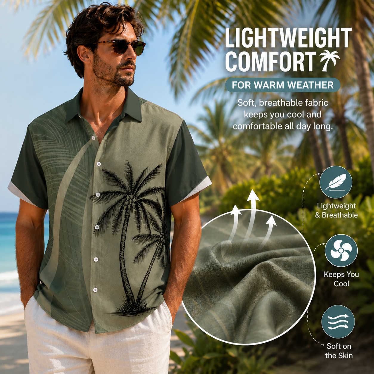 🌞 Match in Paradise |The Perfect Tropical Couple Outfit for Every Summer Adventure